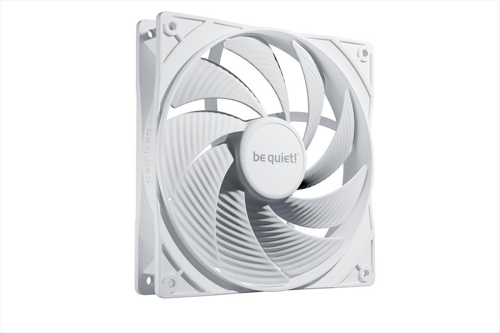 Be Quiet! Кулер Case Fan 140Mm Pure Wings 3 High Speed Pwm White1.800Rpm, Durable Rifle Bearing, Bl113