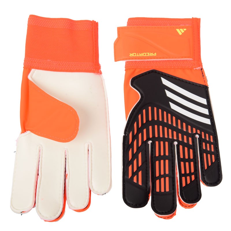 Голмански ракавици Adidas за момчиња Pred GL TRN, портокалови