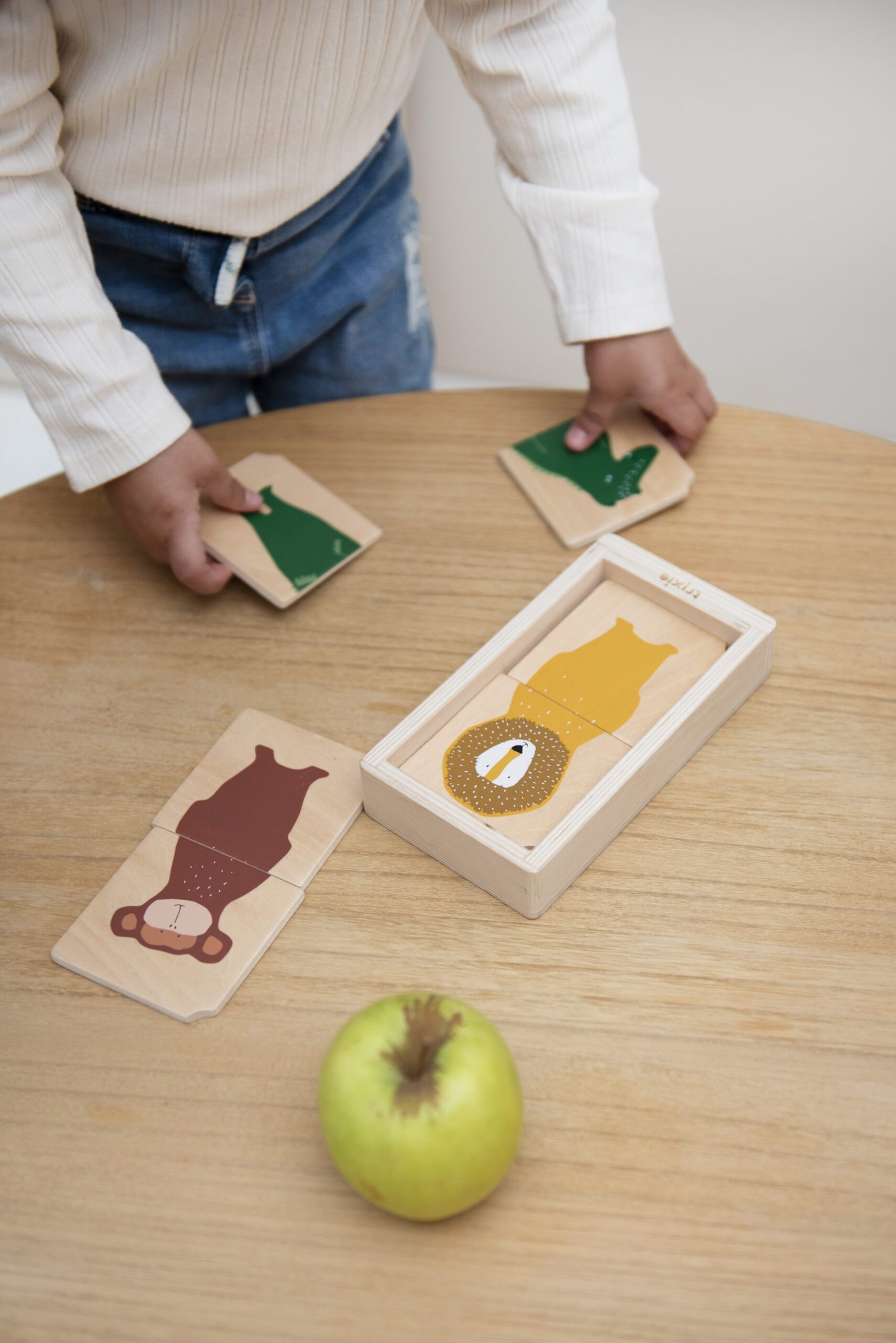 Trixie Дрвена сложувалка комбо - животни