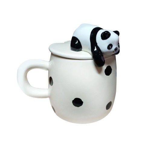 BG Office Шолја, Керамичка, Со Капак, Panda, S2059