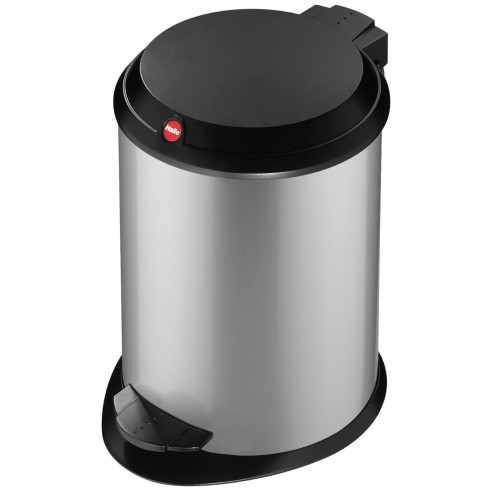 Hailo Канта за отпадоци, 4L, 26*18см., со педала, 0704-330, сива