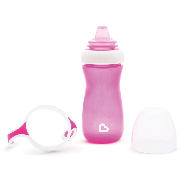 Munchkin Чашка Gentle Transition Cup - розе,  284мл