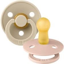 BIBS лажливки Vanilla/Blush - 6-18 мес.