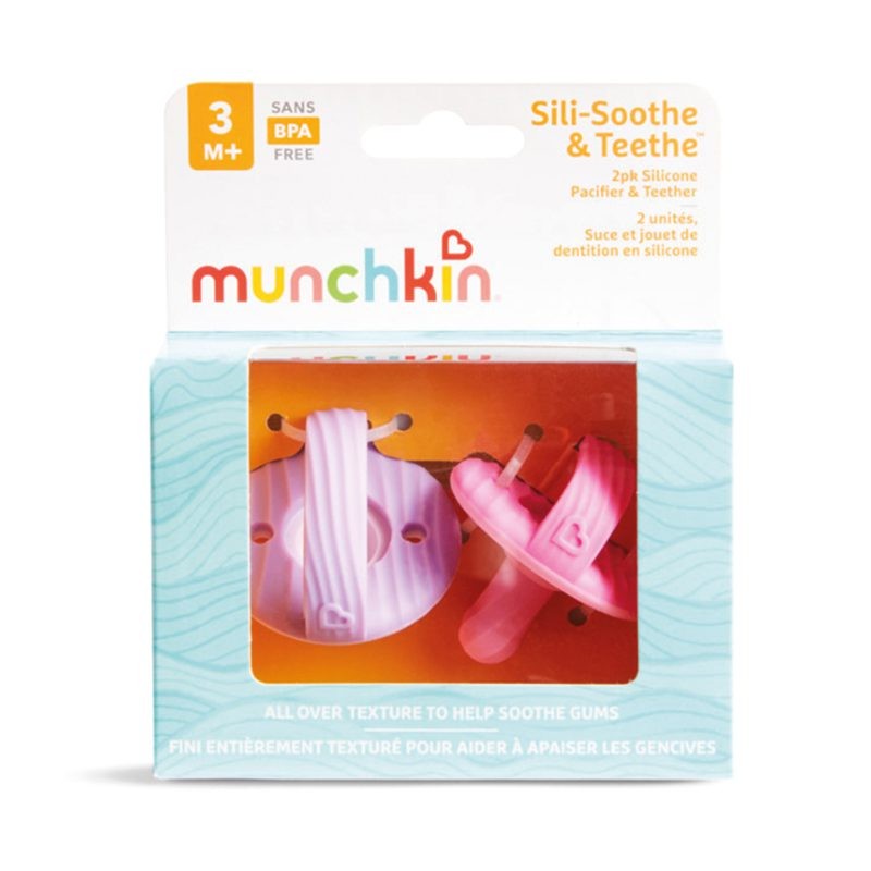 Munchkin Лажливки розе/виолет - пакување од две