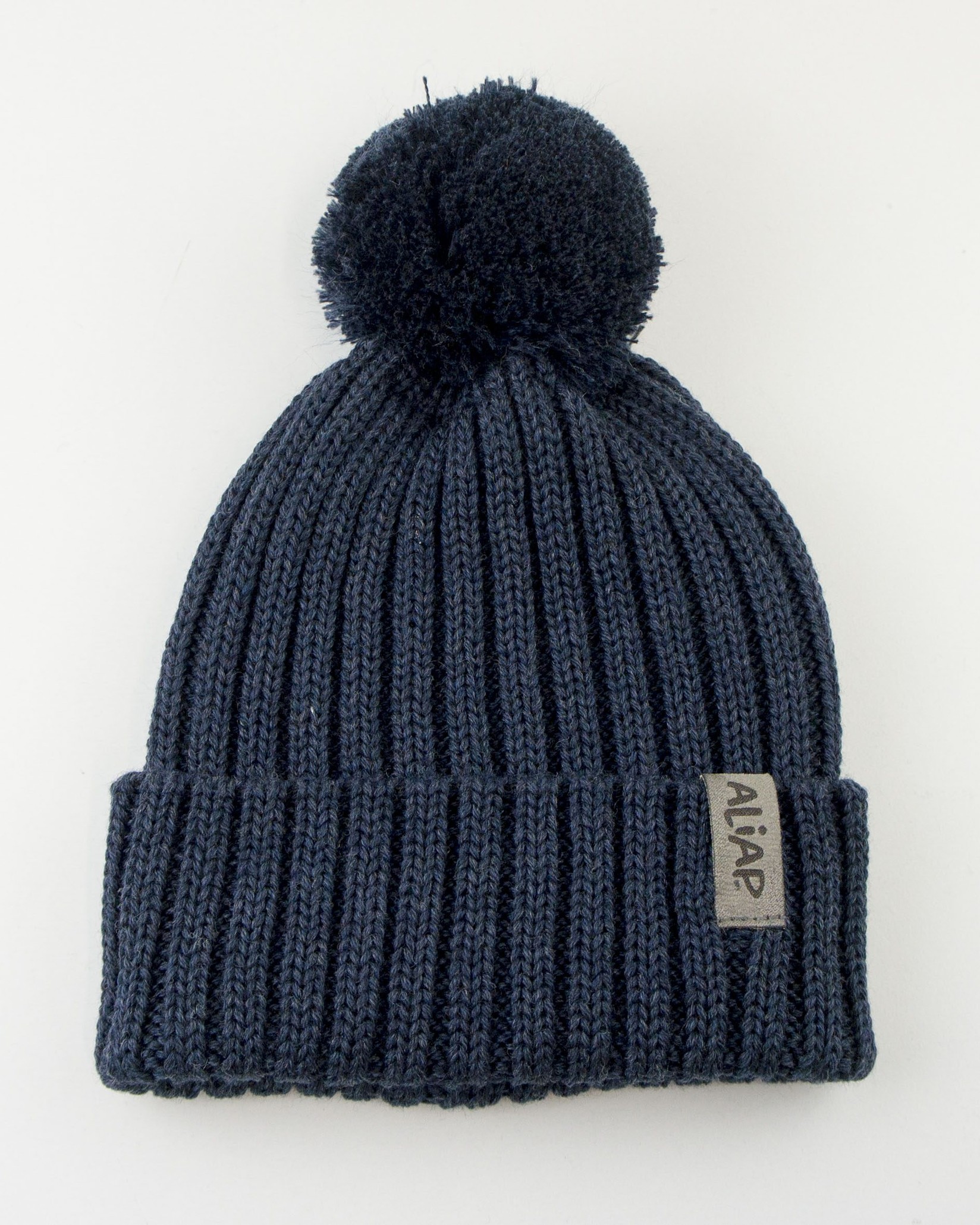 Aliap Капче Beanie 100% мерино волна - графит - 18м-3г