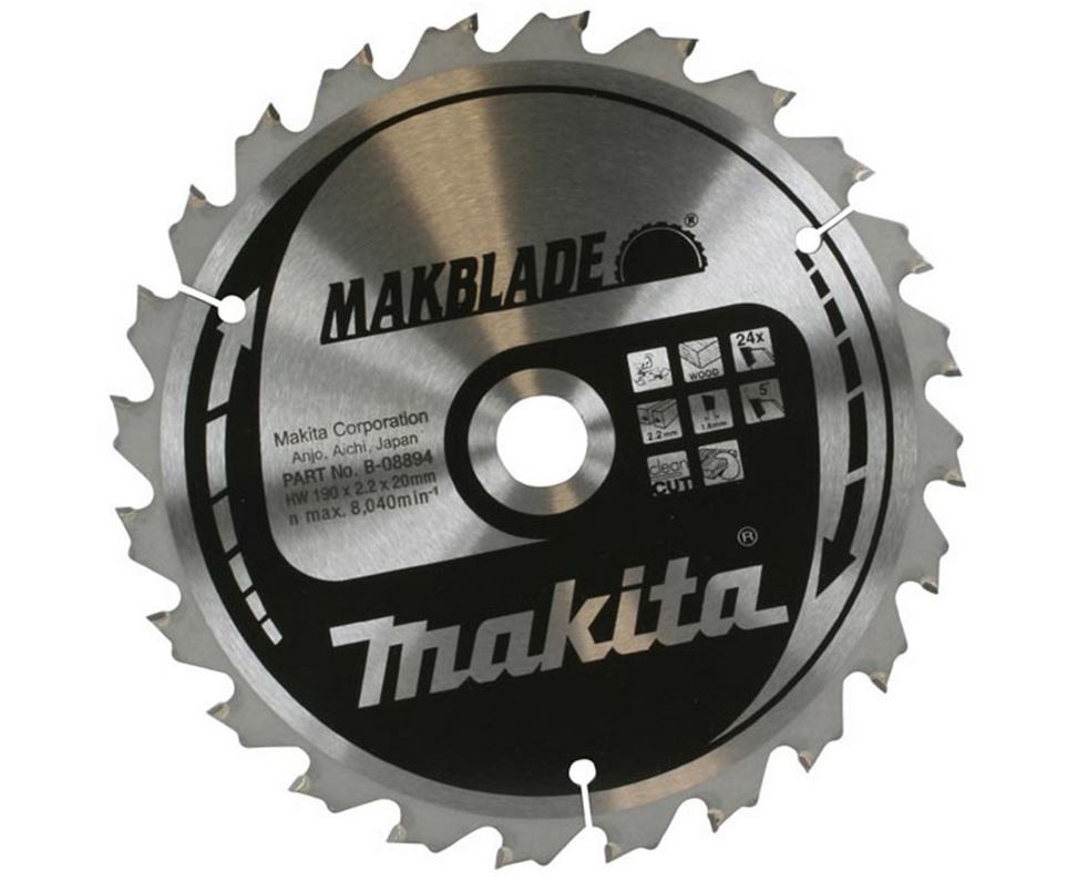 Makita Лист за пила Ф216 со 40 заби за дрво B-08872