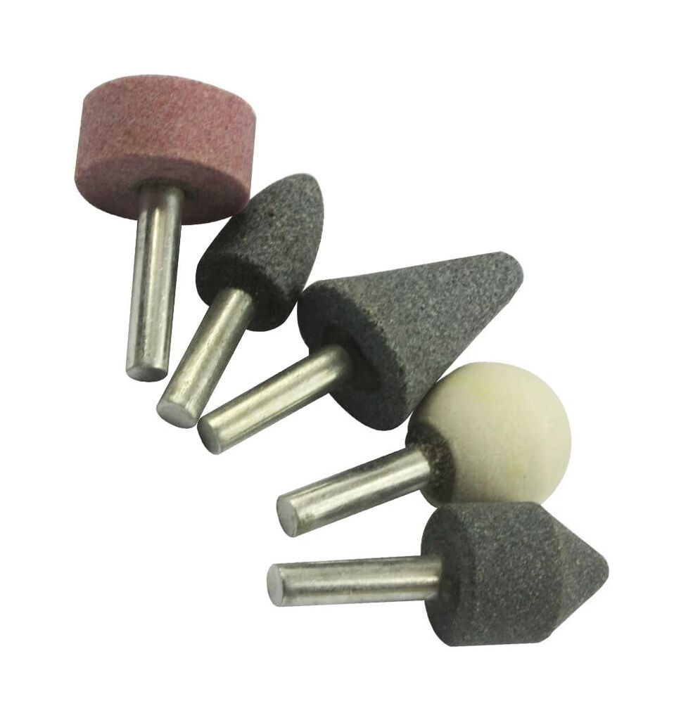 Alfa Electric Брус камен за брусење сет 5 парчиња 000202