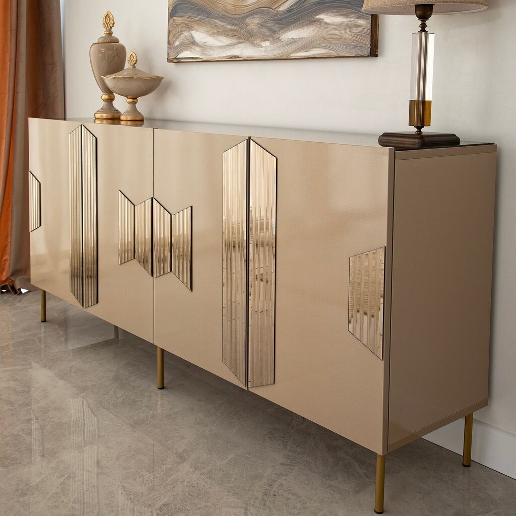 Hanah Home Console Виена, 180x80x40 см, бронзена боја