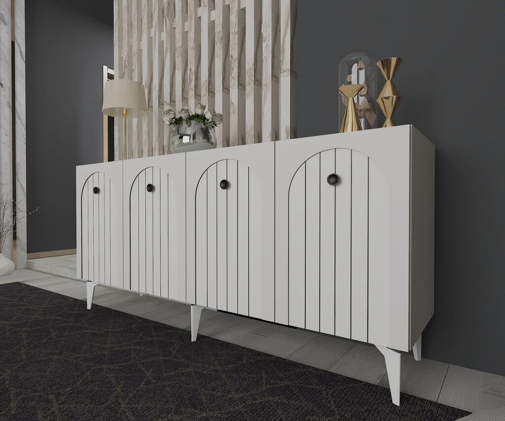 Hanah Home Console Breda, 150x79x40 см, бела