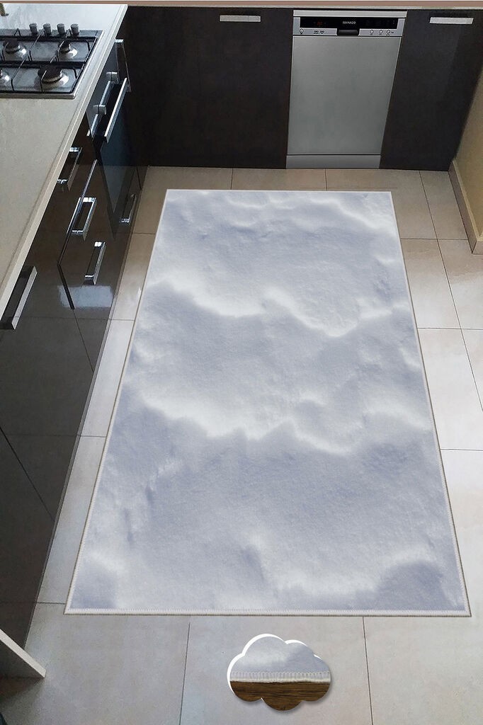 Conceptum Hypnose тепих Wookece227, 120x180 cm, бела