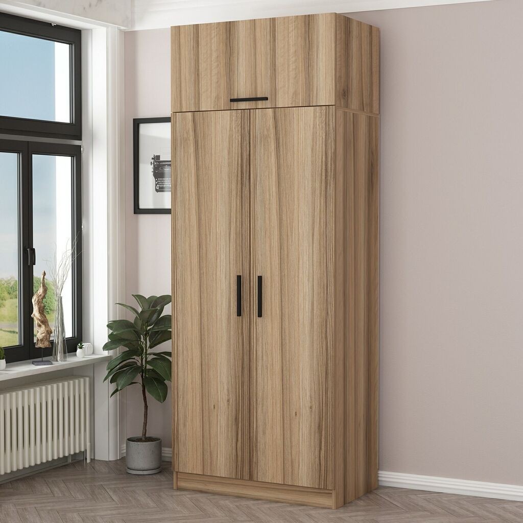 Гардеробер Hanah Home Kale-2237, 90x235x52 см, даб