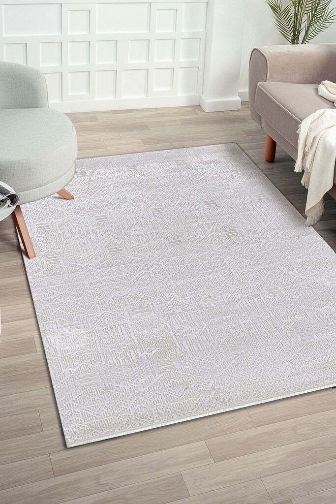 Тепих Conceptum Hypnose Zett Ze002, 100x200 см, светло сив