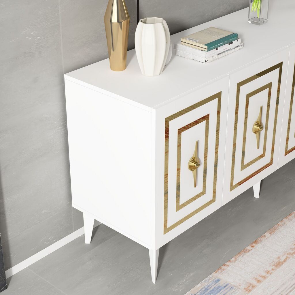 Hanah Home Console Viola, 150x79x40 см, бела