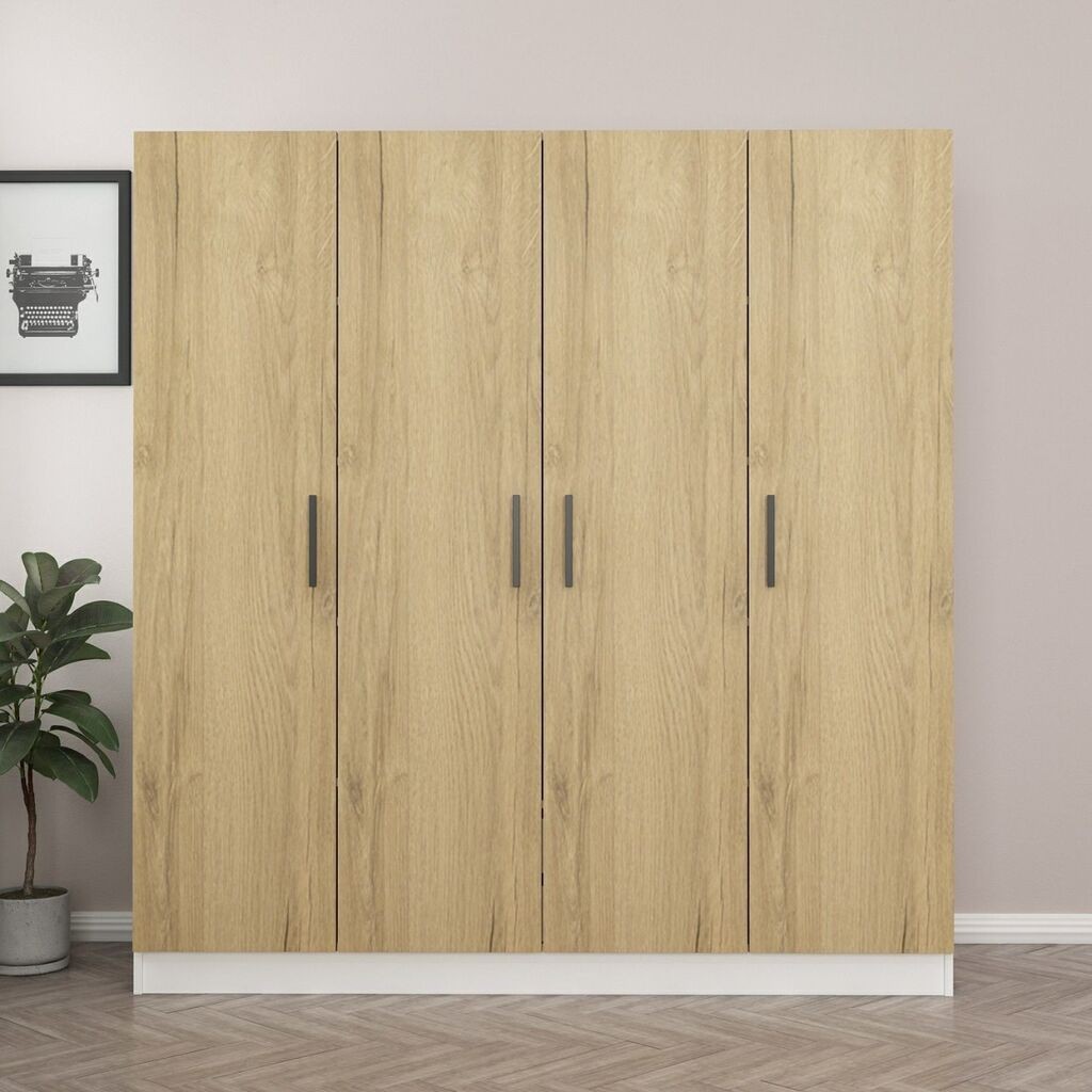 Гардеробер Hanah Home Kale-2701, 180x190x52 см, орев