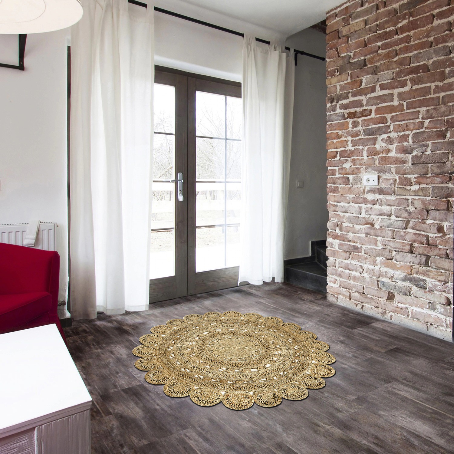 Conceptum Hypnose Тепих 100x100cm Крем