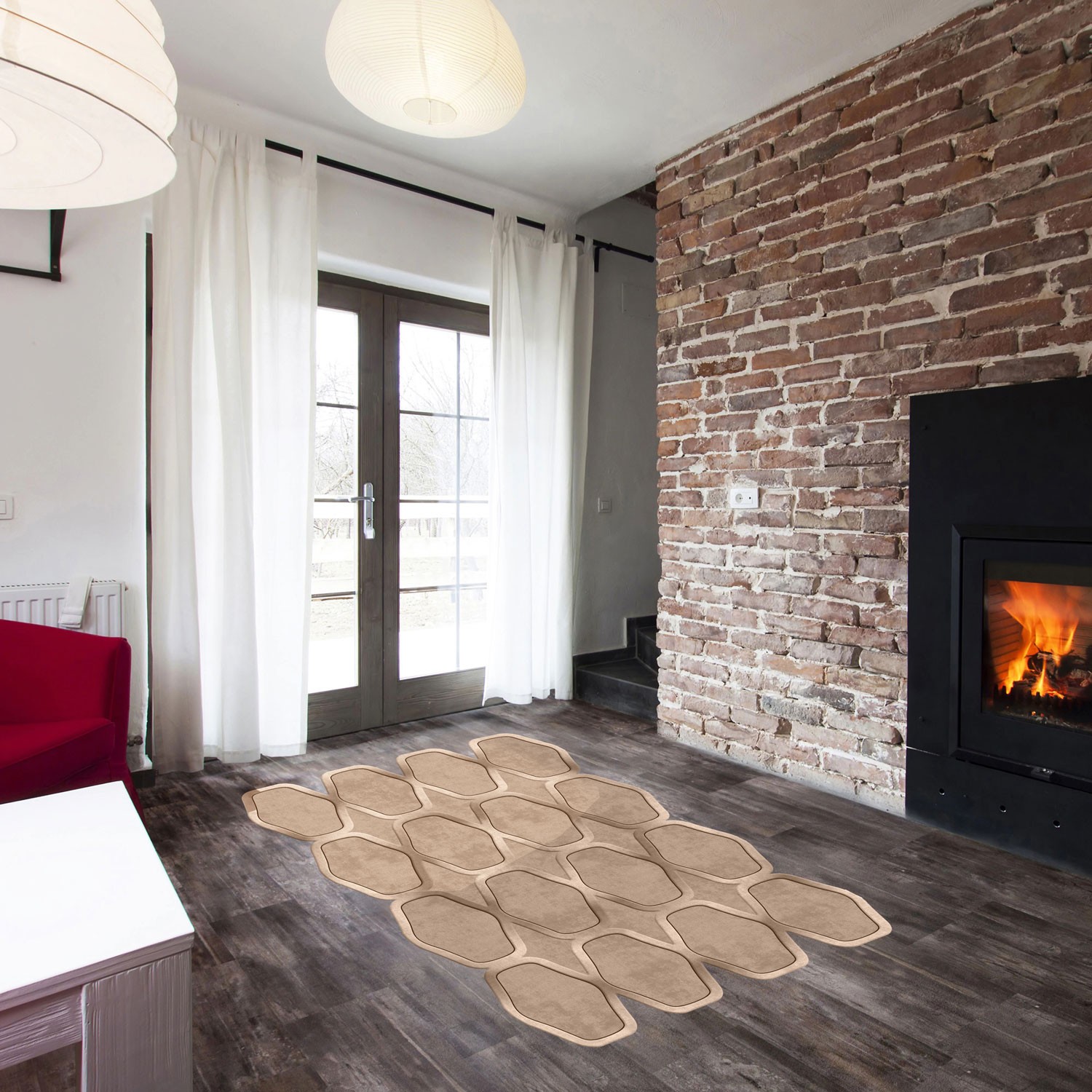 Тепих Conceptum Hypnose 80x300cm Беж