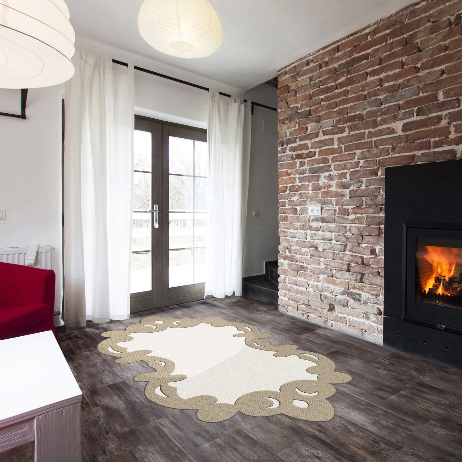 Тепих Conceptum Hypnose 160x230cm Беж-крем