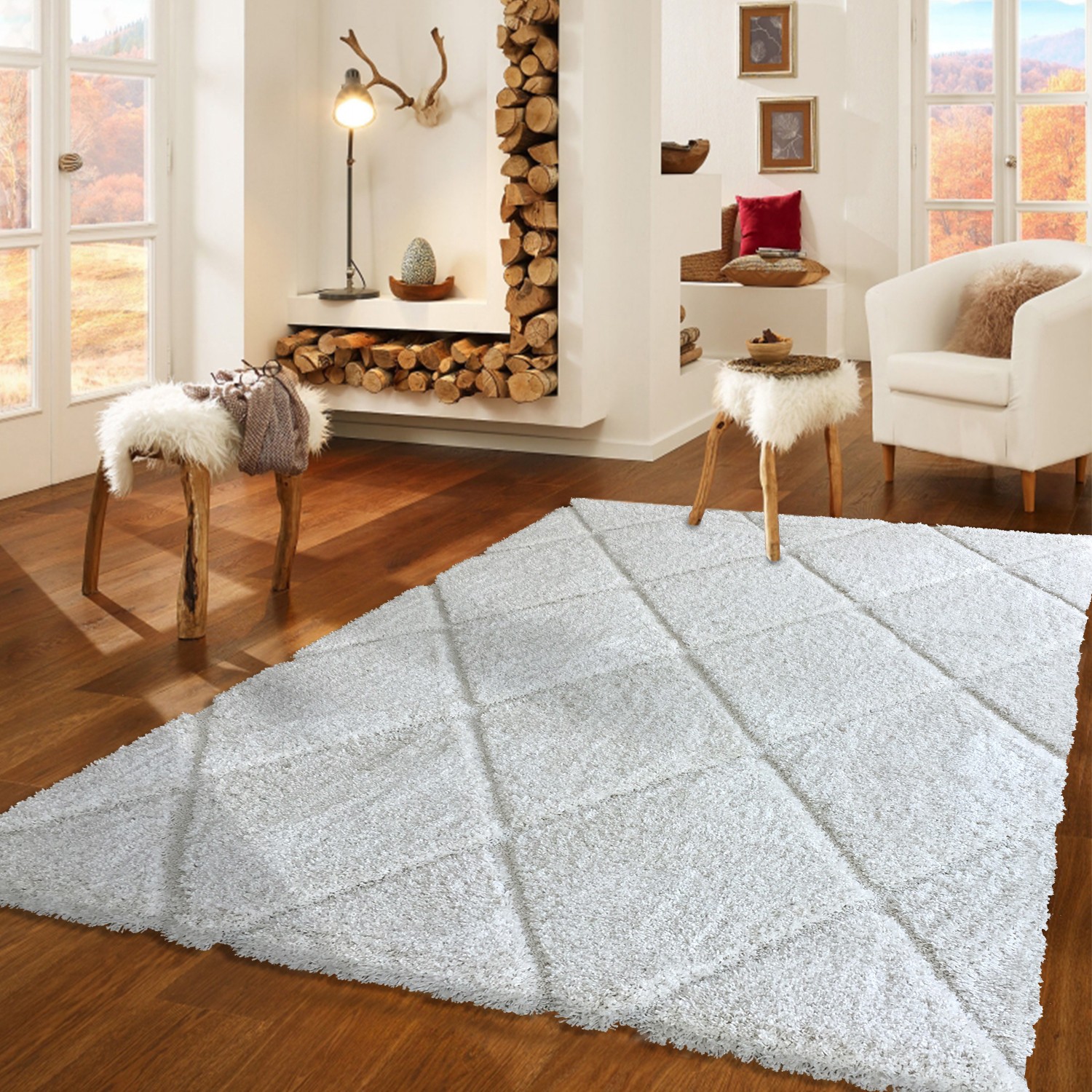 Conceptum Hypnose тепих 80x150cm Бел