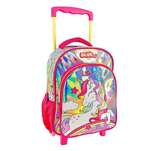 DIAKAKIS Ранец со тркала, 2 Патенти, Unicorn, , 000585498, 27*31*10цм, Микс