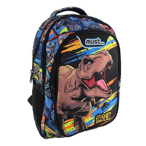 DIAKAKIS Ранец, 3 Патенти, Jurassic, 000570975, 32*43*18цм, Микс