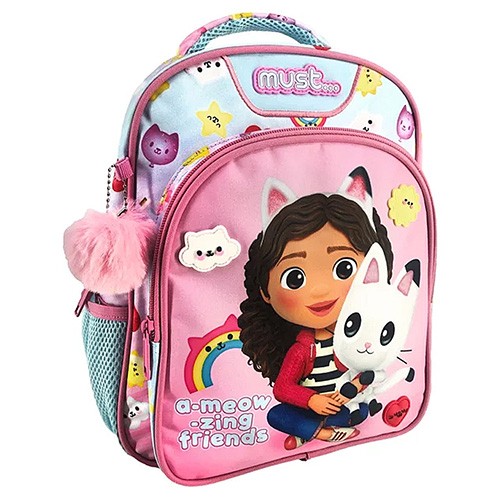 DIAKAKIS Ранец, 2 Патенти, Gabbys Dollhouse, 000574045, 27*31*10цм, Микс