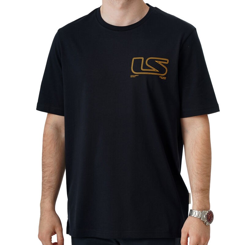 LYLE AND SCOTT  Машка Маица POLAROID GRAPHIC T-SHIRT, тегет