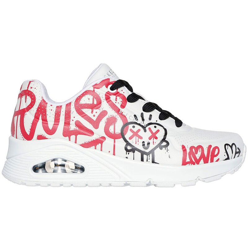 Skechers Женски патики UNO- GRAFFITI LOVE
