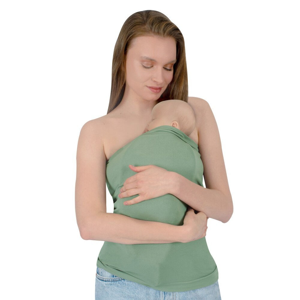 SEVI BEBE Слинг марама Skin to skin сива