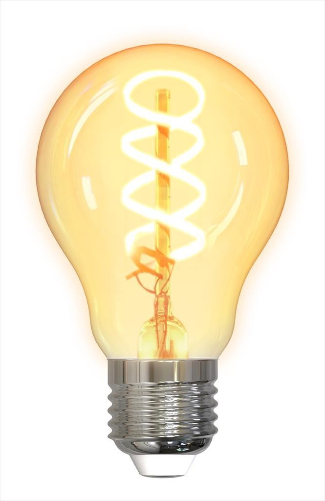 Deltaco ЛЕД Сијалица Smart Deltaco E27 1800K-6500K Dimmable White, 5.5W, Filament Lamp Spiral, Sh-Lfe27A60S