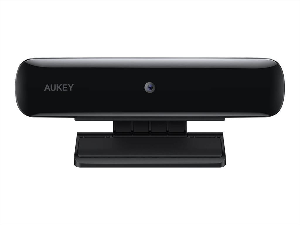 Aukey Веб камера Pc-W1, Stream Series 1080P Usb, 30 Fps, 1/2,7"-Cmos Sensor Black
