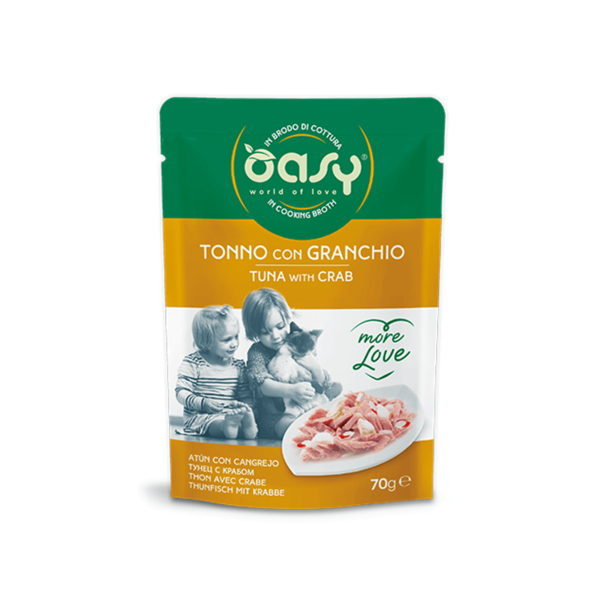 Oasy More Love Пауч Со Туна И Рак