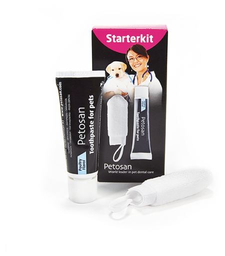 Petosan Starter Сет За Чистење На Заби За Мали Кутриња