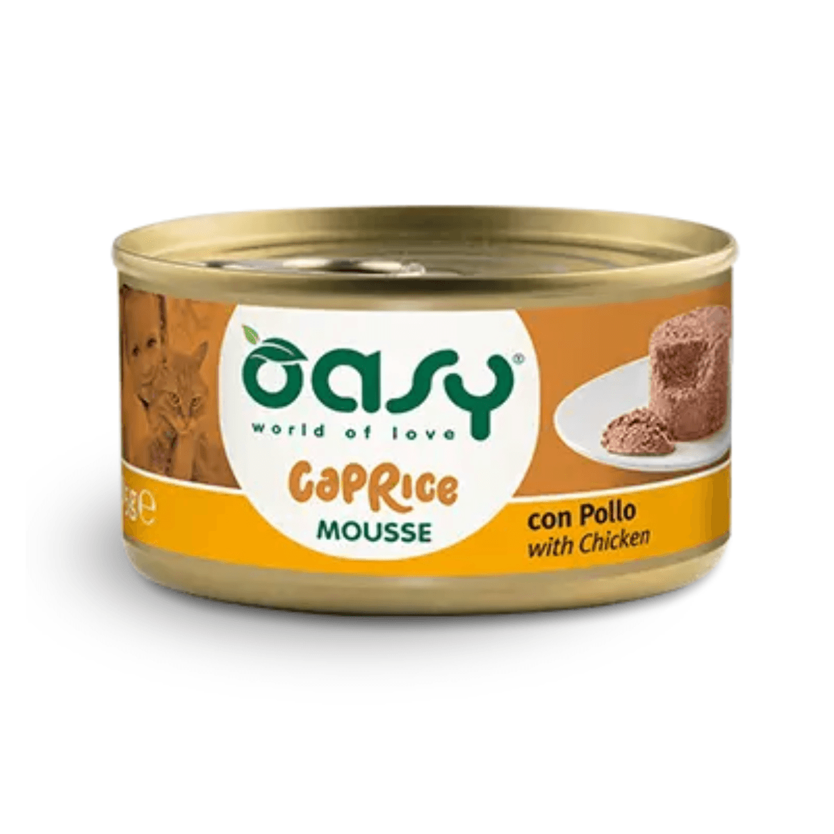 Oasy Caprice Паштета За Мачка Со Мус Од Пилешко