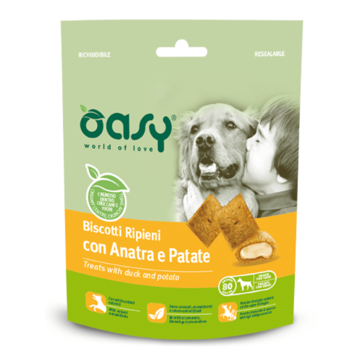 Oasy Награди Полнети Со Крем Од Патка И Компир