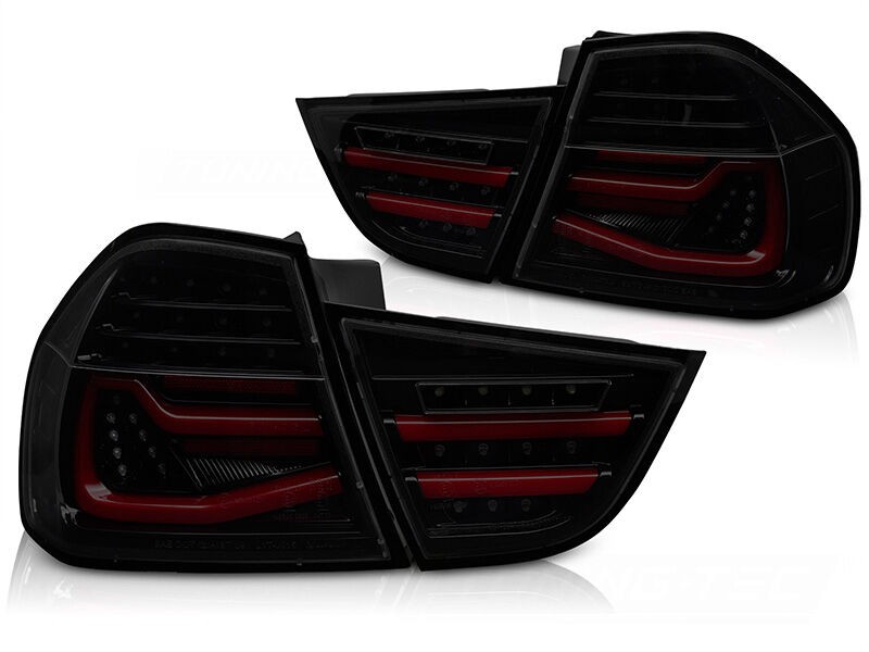 AUTOLUX Комплет тунинг LED штопови за BMW серија 3 E90 2009-2011 затемнети и црни, лев и десен