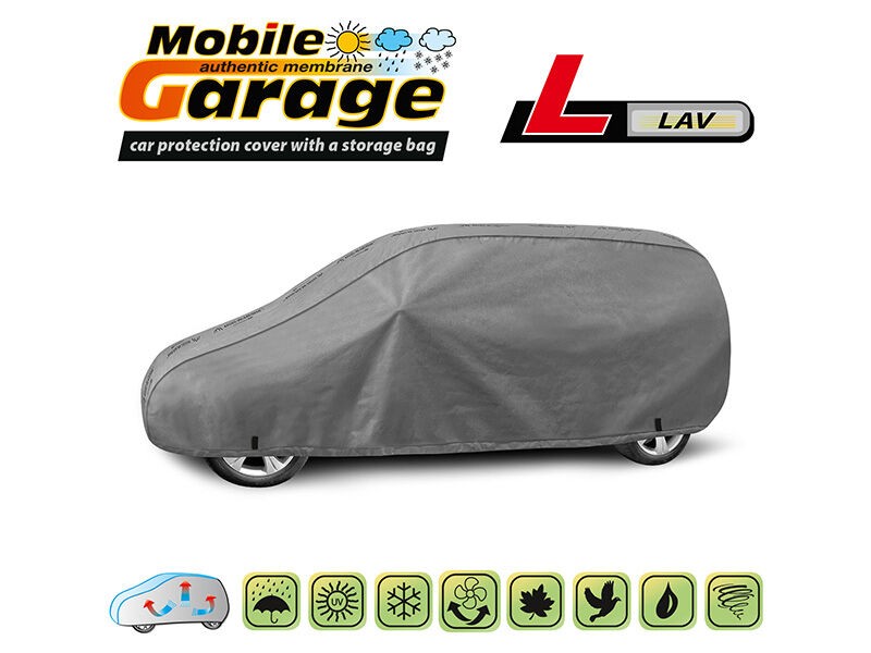 KEGEL-BLAZUSIAK Церада Kegel серија Mobile размер L сиво за VAN, 423-443x150-160cm