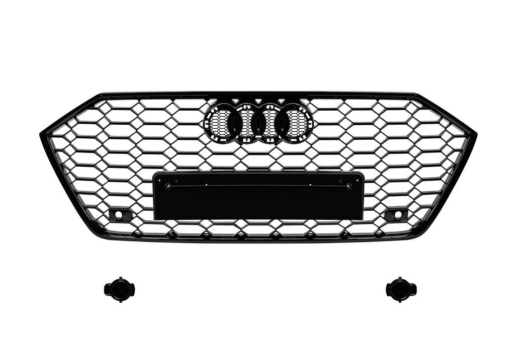 AUTOLUX Црн лак решетка тип RS7 за Audi A7 Sportback по 2019  без ACC
