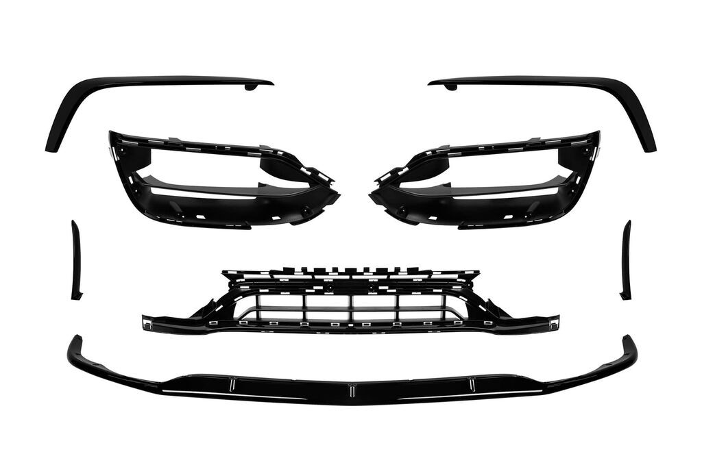 AUTOLUX C63S додатоци  за преден  C63 AMG браник на Mercedes C класа W205 седан, S205 караван 2019-2020