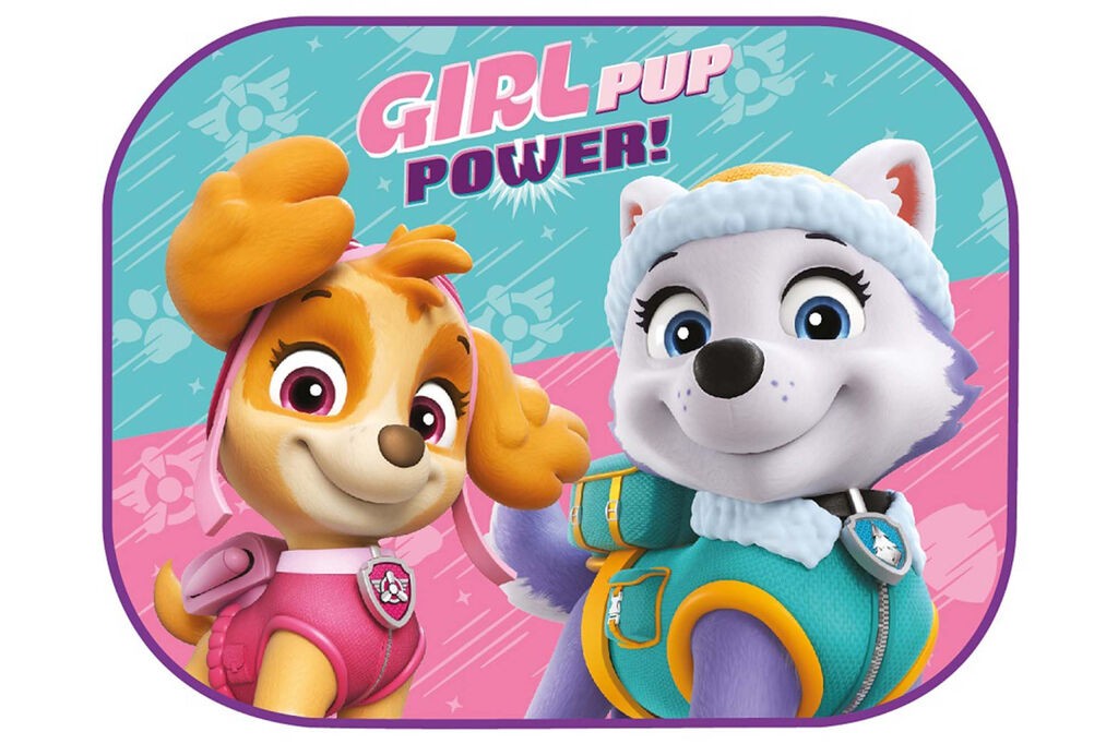AMIO Штитник од сонце Amio Paw Patrol Girl за задни врати 44x35cm, 2 бројки