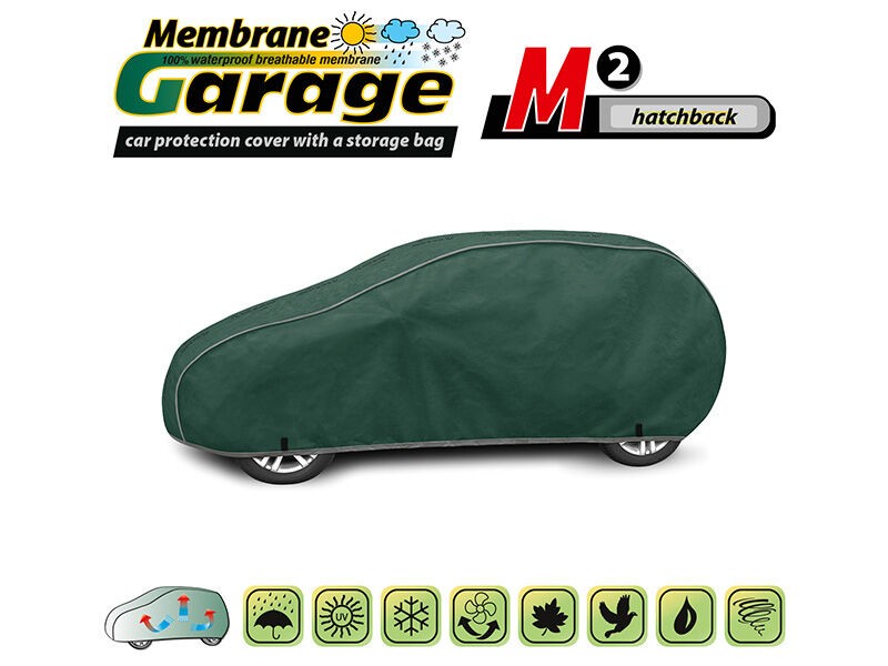 KEGEL-BLAZUSIAK Церада Kegel Серија Membrane Garage димензија M2 зелена за хечбек 380-405x126-136cm