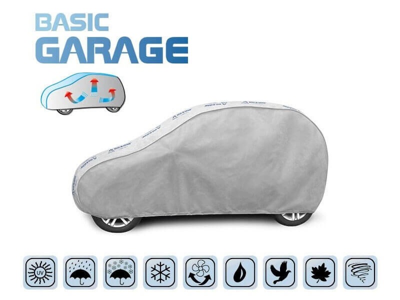 KEGEL-BLAZUSIAK Церада Kegel Серија Basic Garage димензија S2 сива за хечбек 320-332x125-135cm