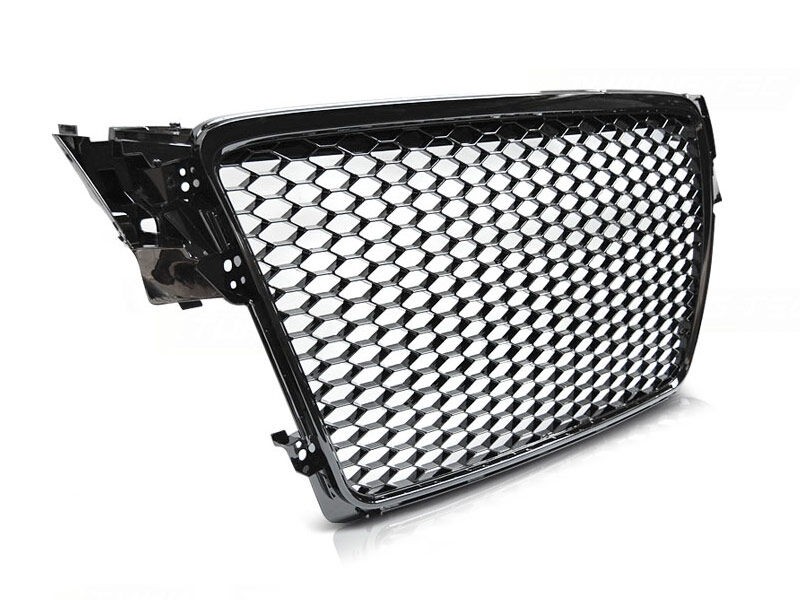 AUTOLUX Црн лак решетка тип RS за Audi A4 B8 2008-2011