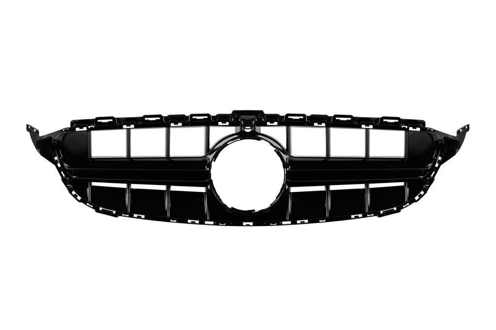 AUTOLUX Црн лак решетка тип E63 за Mercedes C класа W205, S205 2014-2019