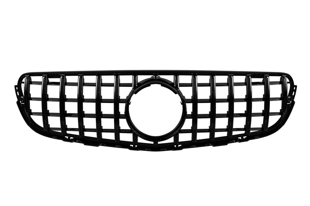 AUTOLUX Црн лак решетка тип GT за Mercedes GLC SUV X253, GLC купе C253 2015-2019