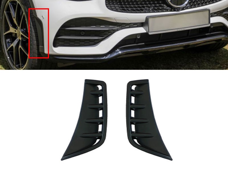 AUTOLUX Aero додатоци компатибилни со преден AMG-Line на Mercedes GLC X253 2020-2023