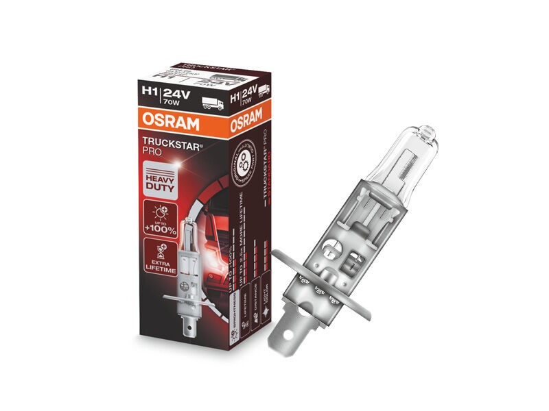 OSRAM Халогенска сијалица Osram H1 Truckstar Pro 24V, 70W, P14.5s, 1 бр.