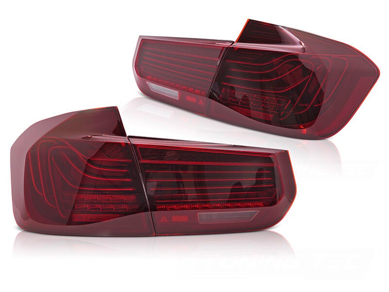 AUTOLUX Комплет LED штопови за BMW серија 3 F30 седан 2011-2018, со црвена основа