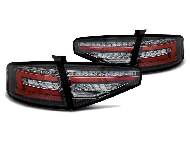 AUTOLUX Комплет тунинг LED штопови за Audi A4 седан 2012-2015 црна основа, лев и десен