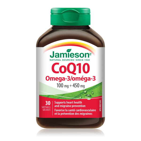 Jamieson Коензим Q10 со Омега 3 30 капсули