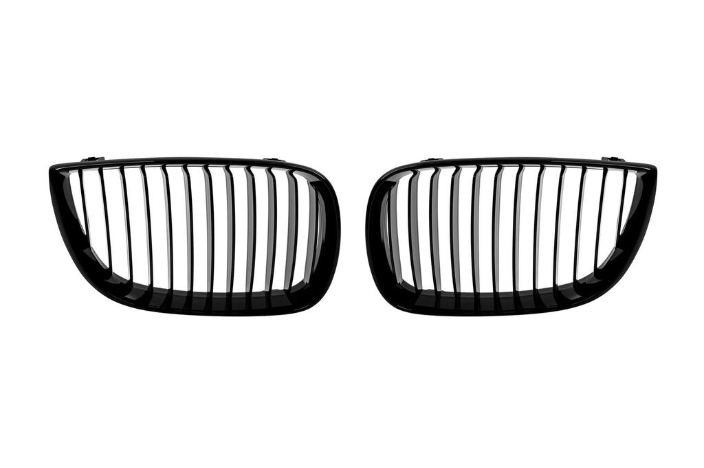 AUTOLUX Бубрези со  единични ребра црн лак за BMW серија 1 E81 3 врати, E87 5 врати 2004-2007